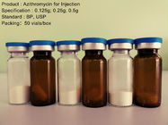 L'Azithromycin sec antibiotique d'injection de poudre pour l'injection liopholized
