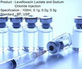 Injections parentérale de large volume USP de chlorure de sodium d'injection de Levofloxacin 0,9