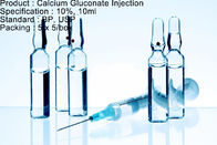 Injection de gluconate de calcium petit volume parentéral pour Hypocalcemic Tetany