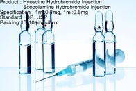 Injection d'hydrobromure de Hyoscine/injection hydrobromure de Scopolamine