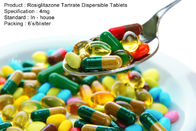 Médicaments oraux dispersibles des Tablettes 4mg de tartrate de Rosiglitazone