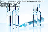 Petite injection de volume de la vitamine K1 Phylloquinone 10mg/1ml