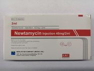 Antibiotiques parentéraux 40mg/2ml 80mg/2ml de petit volume d'injection de sulfate de Gentamycin