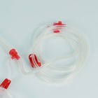 Dispositif médical jetable de la classe II flexible de Bloodline de dialyse de tube de la CE de PVC