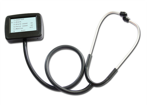 CE électronique multifonctionnel du stéthoscope ECG Spo2 de Digital approuvé