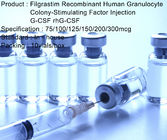 Facteur de stimulation de colonie humain de recombinaison de Granulocyte G-CSF/injection de rhG-CSF Filgrastim