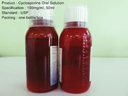 Solution orale 100mg/ml, de Cyclosporine médicaments 50ml oraux