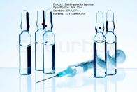 L'eau stérile d'USP d'administration parentérale stérile pour l'ampoule de plastique de l'injection 10Ml et en verre