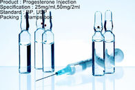 Injections parentérales de progestérone de petit volume de médicament d'hormone pour la grossesse
