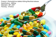 Pentoxifylline marque sur tablette 400mg les médicaments oraux de la Modifier-libération 400mg