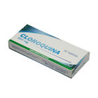 Le phosphate de chloroquine marque sur tablette 150mg, 250mg, médicament oral d'antimalarique des médicaments 500mg