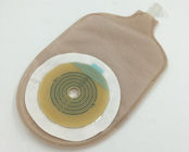 Les produits médicaux jetables beiges/le Colostomy jetable poche étroite d'une seule pièce met en sac