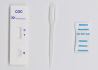 Drogue rapide d'analyse de haute précision de l'urine pathologique COC d'équipements de kit d'essai d'abus avec le certificat de la CE