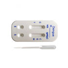 Carte rapide médicale d'essai d'Igg de couleur blanche/GM taille ISO13485 de 3.0mm/de 4.0mm