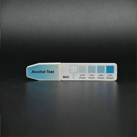Bande/cassette/dipcard d'alcootest d'un d'étape lait maternel de salive/urine/