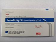 Antibiotiques parentéraux 40mg/2ml 80mg/2ml de petit volume d'injection de sulfate de Gentamycin