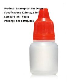 Solution ophtalmique de Latanoprost 125Mcg/2.5Ml, médicament ophtalmique de Latanoprost