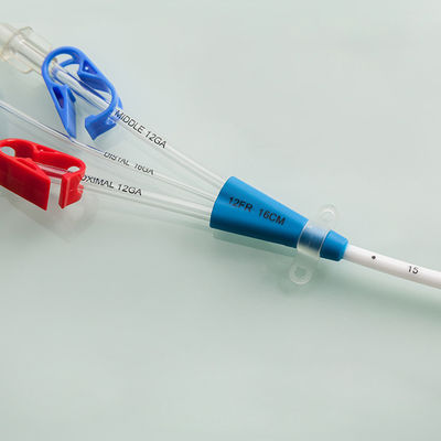 Cathéter triple droit Kit Disposable Medical Device de dialyse de lumen