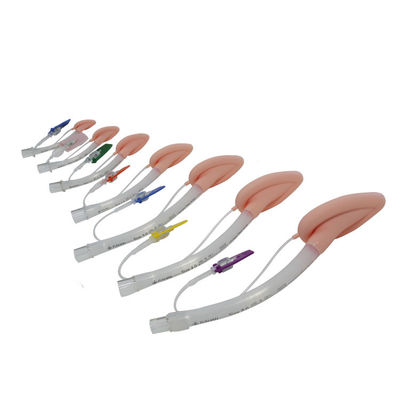 Masque laryngé de silicone mou en caoutchouc jetable stérile de dispositif médical